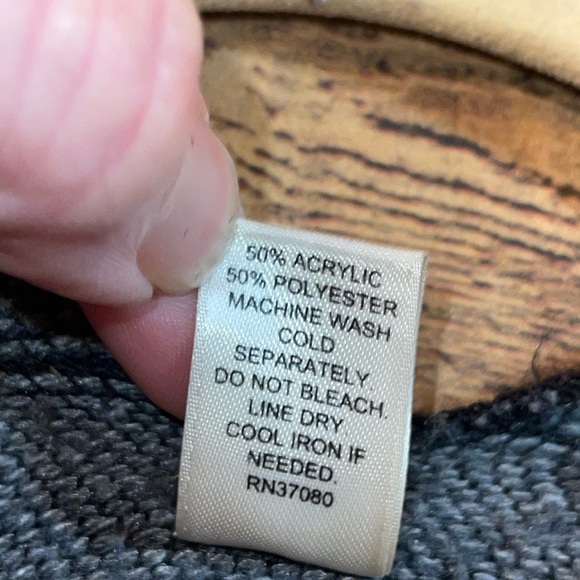 Vintage floral fringe shawl cape poncho wrap - Picture 5 of 6